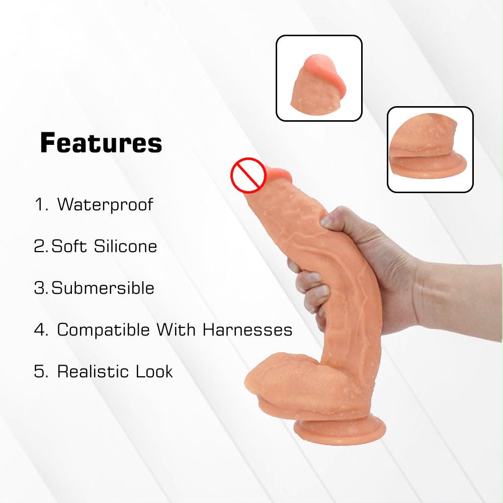 Premium Realistic Dildo - myvibemart
