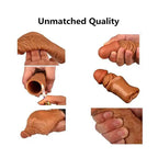 Premium Realistic Sleeve with Suction Base – Natural Feel Edition