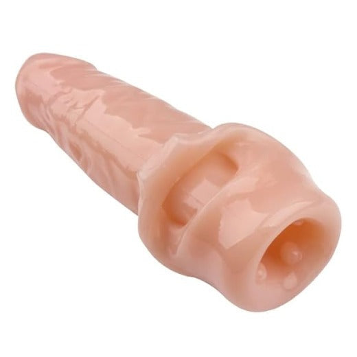 Premium Realistic Hollow Sleeve with Suction Base – Soft Touch Edition