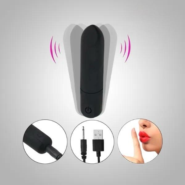 Mini Bullet Personal Massager – Portable Waterproof Vibration Massager for Relaxation