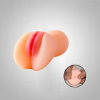 Real Feel Soft Silicone Pocket Stroker for Men – Reusable Textured Masturbation Sleeve