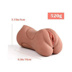 Premium Soft Silicone Face & Pocket Stroker for Men – Reusable Personal Wellness Sleeve