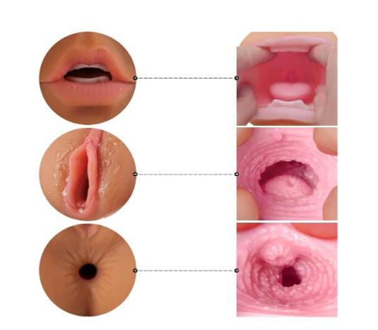 Premium Soft Silicone Face & Pocket Stroker for Men – Reusable Personal Wellness Sleeve