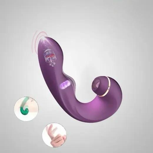 Rechargeable Dual Stimulation Vibrator for Women – Waterproof Personal Massager