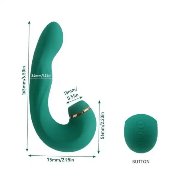Rechargeable Dual Stimulation Vibrator for Women – Waterproof Personal Massager